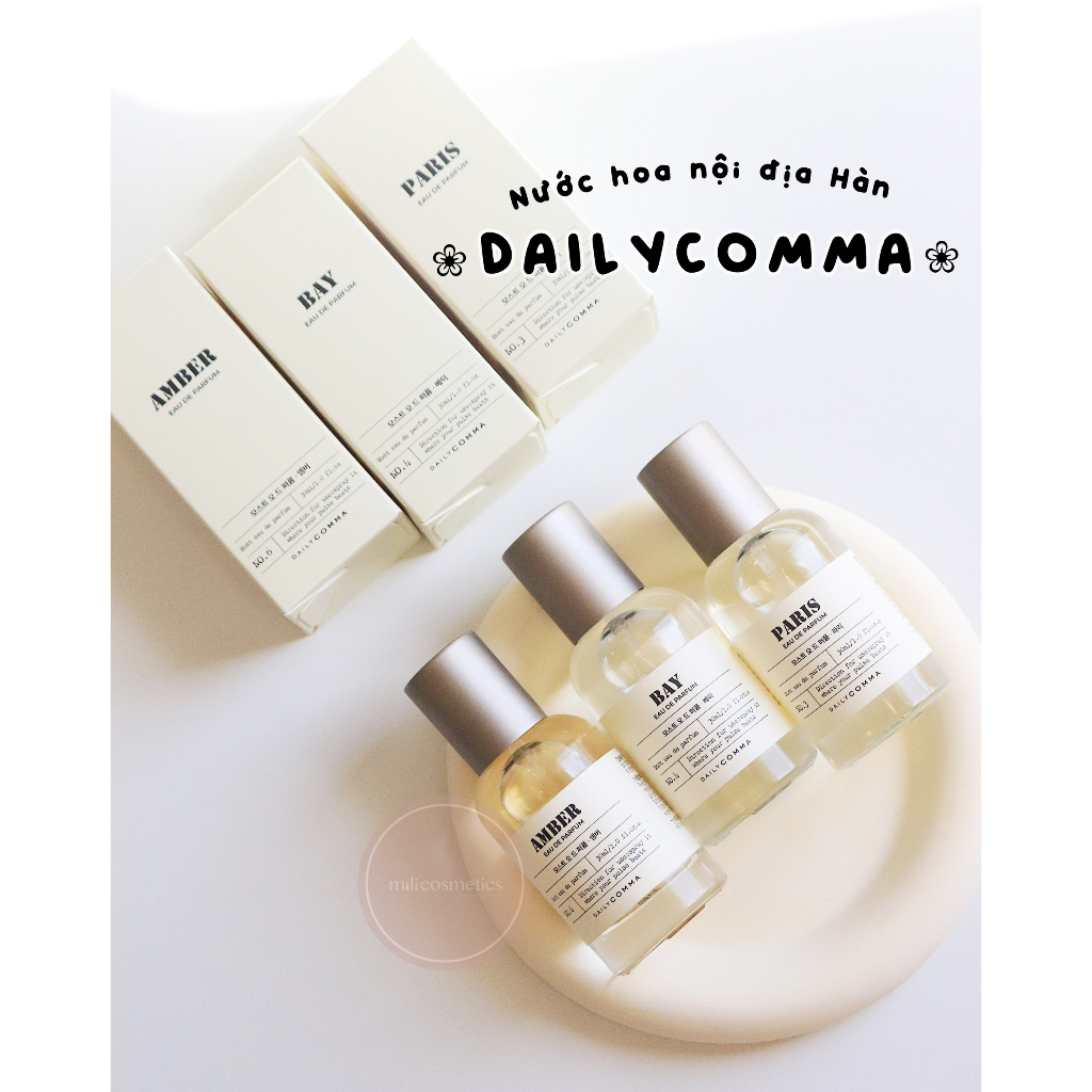 Nước hoa nội địa Hàn DailyComma
