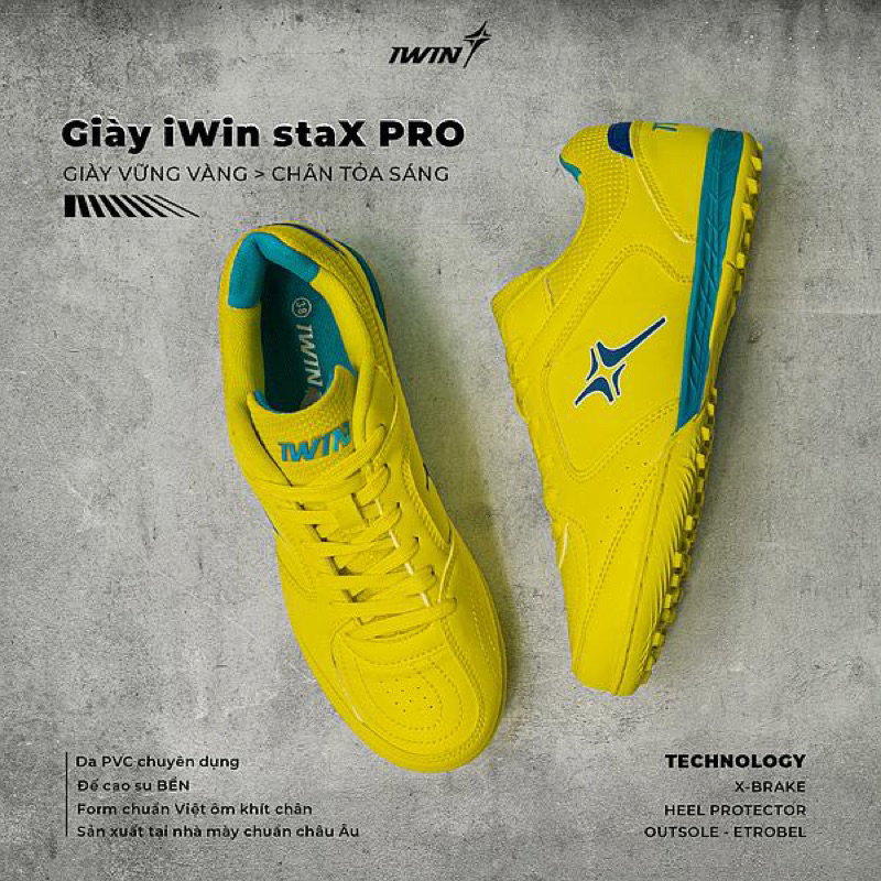 Giày bóng đá iWin staX Pro