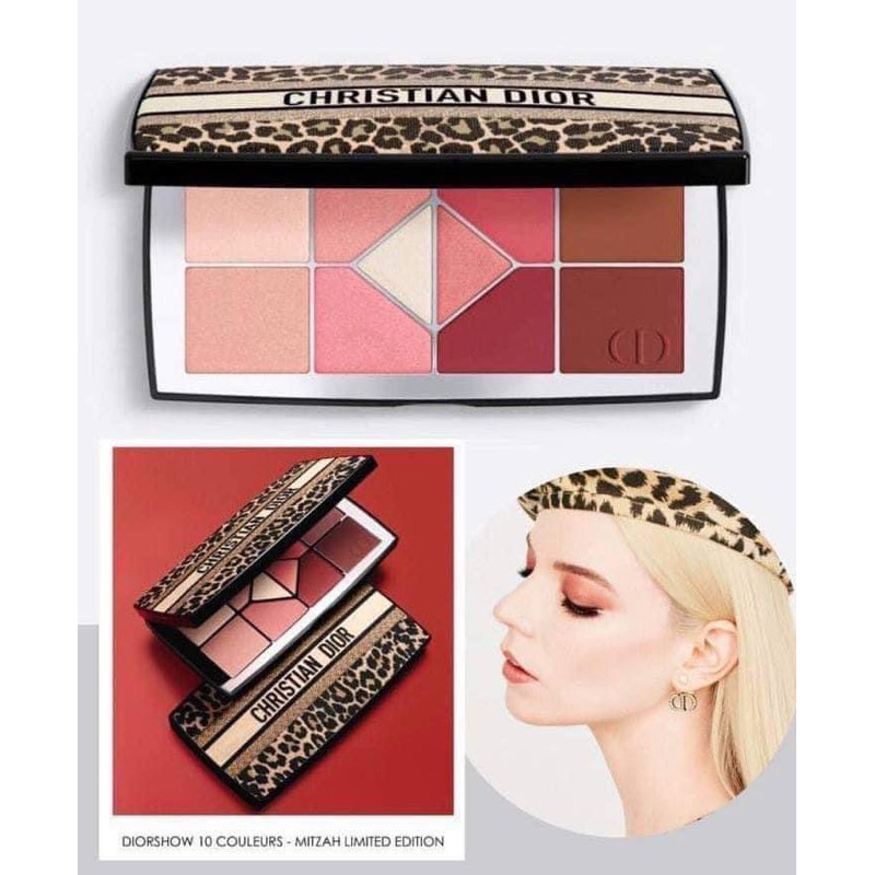 Bảng phấn mắt DIOR EYESHADOW DIORSHOW 10 COULEURS MITZAH COLLECTION UNBOX