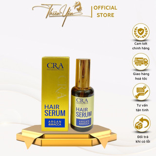 Tinh dầu dưỡng tóc giữ nếp tóc cao cấp cra argan & macca ngăn rụng do gãy 50ml