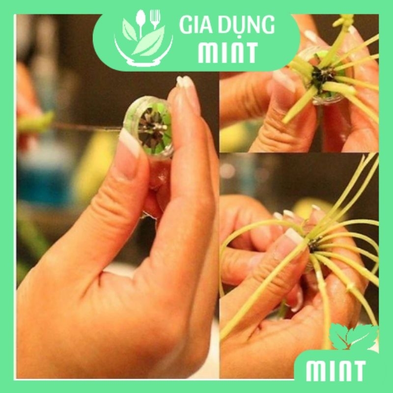 Cây bào rau muống làm gỏi, dao chẻ rau muống làm nộm siêu nhanh