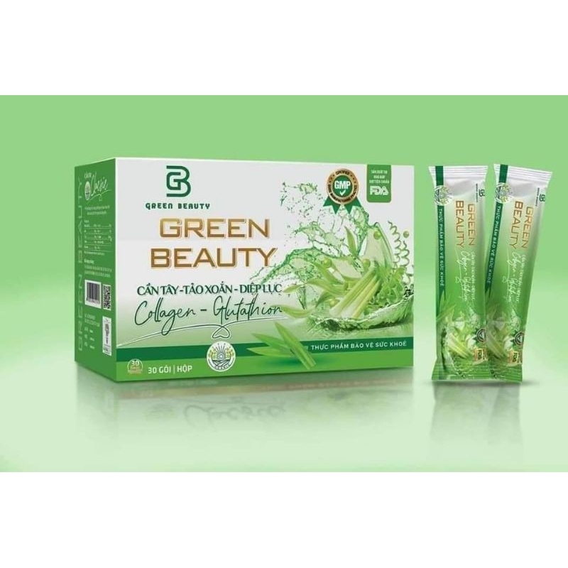 Cần Tây Green Beauty, Hỗ Trợ Giảm Cân, Đẹp Da. Hàng Chính Hãng mẫu 2022