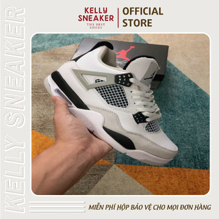 [KELLY SNEAKERS] Giày Thể Thao Sneaker Jordan 4 “Black&White”(ẢNH THẬT + HÀNG SẴN)