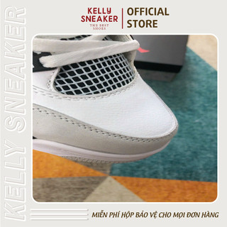 [KELLY SNEAKERS] Giày Thể Thao Sneaker Jordan 4 “Black&White”(ẢNH THẬT + HÀNG SẴN)