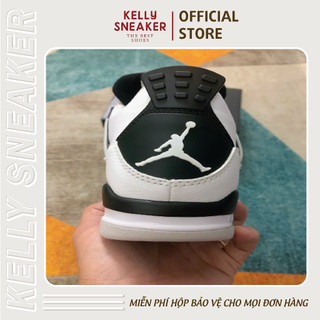 [KELLY SNEAKERS] Giày Thể Thao Sneaker Jordan 4 “Black&White”(ẢNH THẬT + HÀNG SẴN)