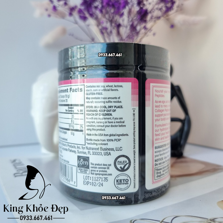 Bột Collagen Neocell Super Collagen 200g