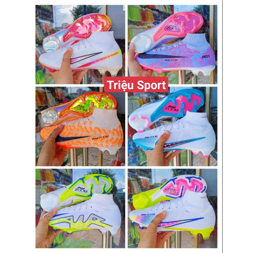 giày đá bóng Mercurial Superfly 9 elite Air Zoom fg