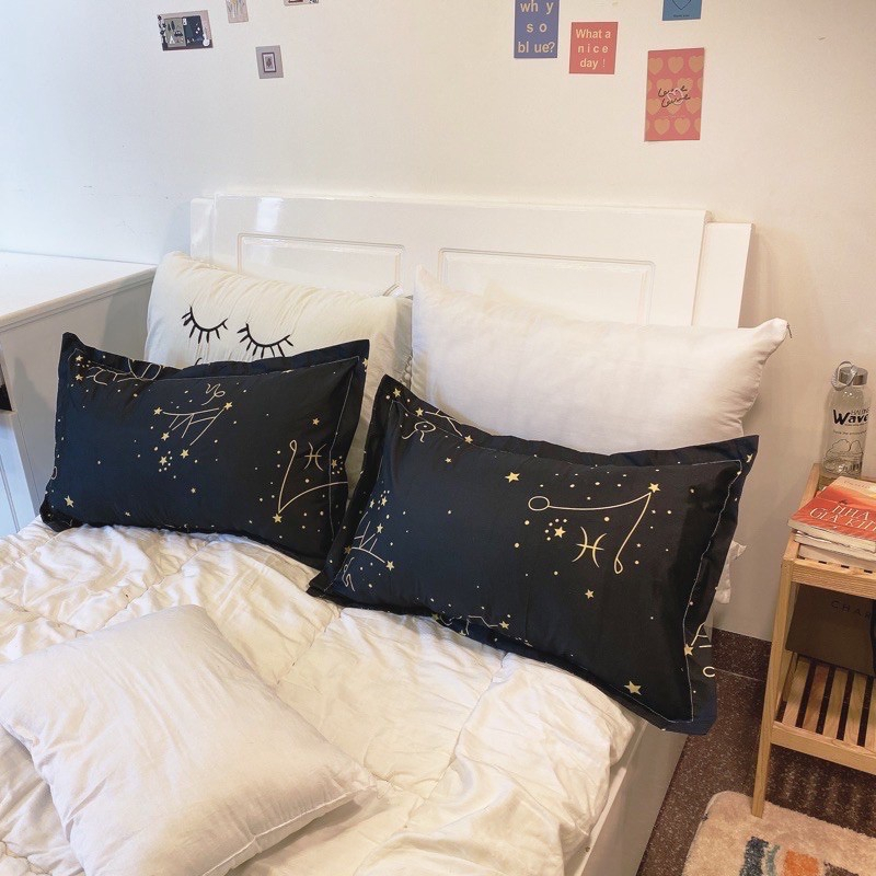 Vỏ Gối Nằm Kích Thước 45*65 ,Áo Gối Nằm Cotton Polly Thoáng Khí Nhiều Mẫu