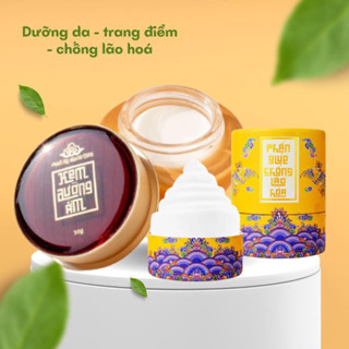 Combo kem dưỡng ẩm và phấn nụ trắng Phấn Nụ Hoàng Cung 30g