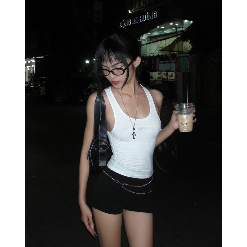 95MILES - ÁO BA LỖ THUN GÂN UNISEX CO GIÃN 4 CHIỀU CORE TANKTOP