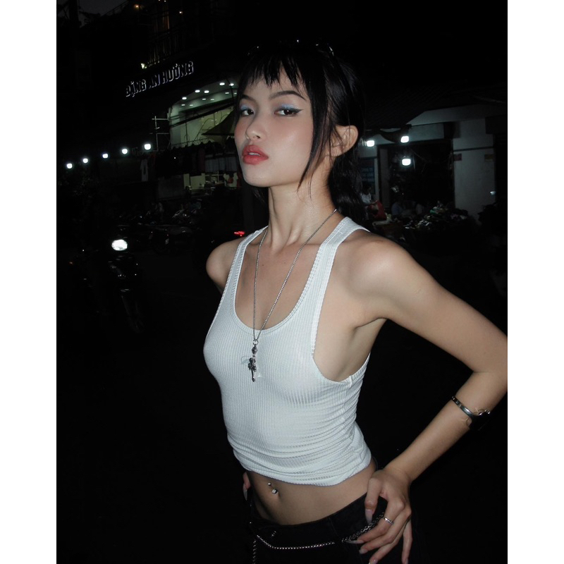 95MILES - ÁO BA LỖ THUN GÂN UNISEX CO GIÃN 4 CHIỀU CORE TANKTOP