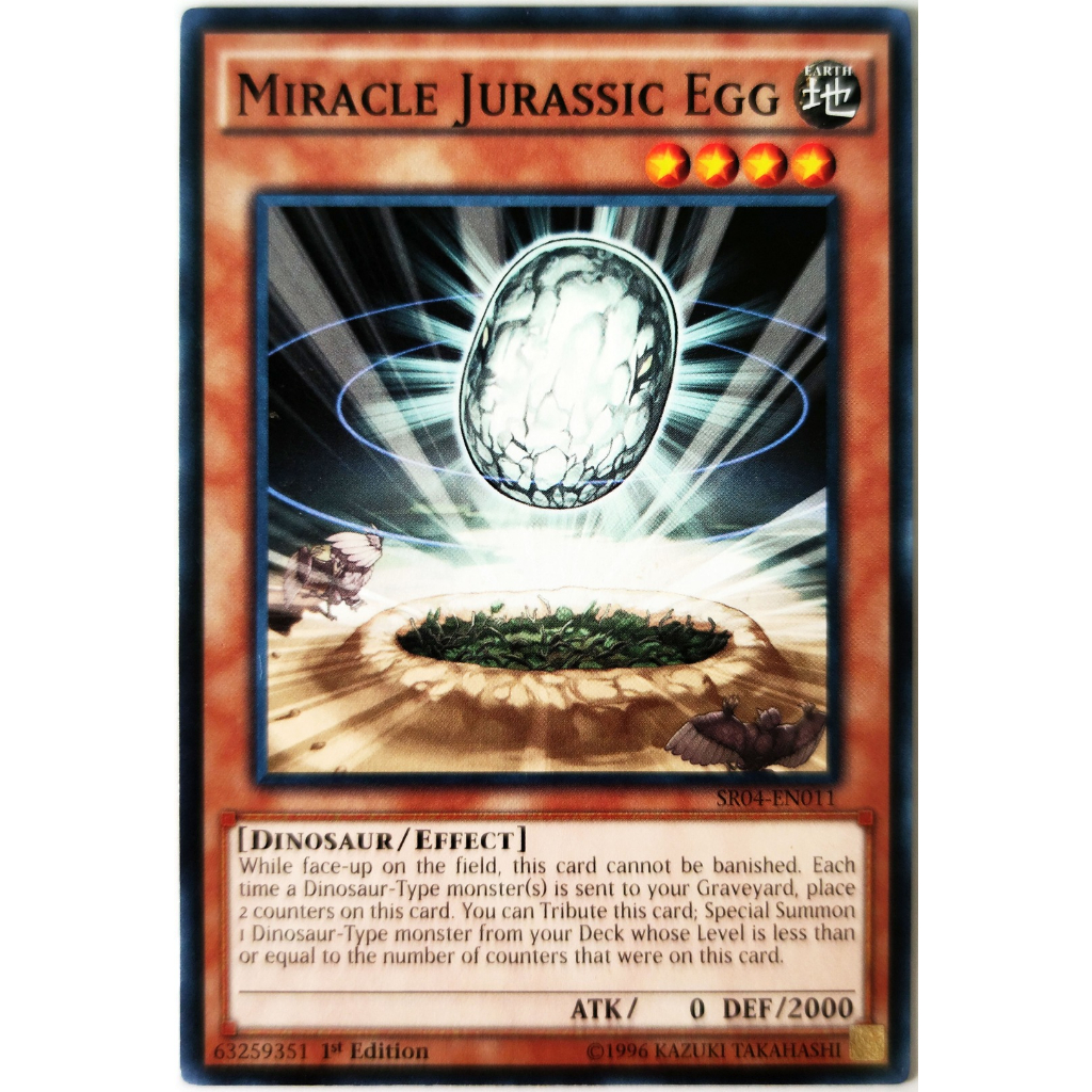 [Thẻ Yugioh] Miracle Jurassic Egg |EN| Common