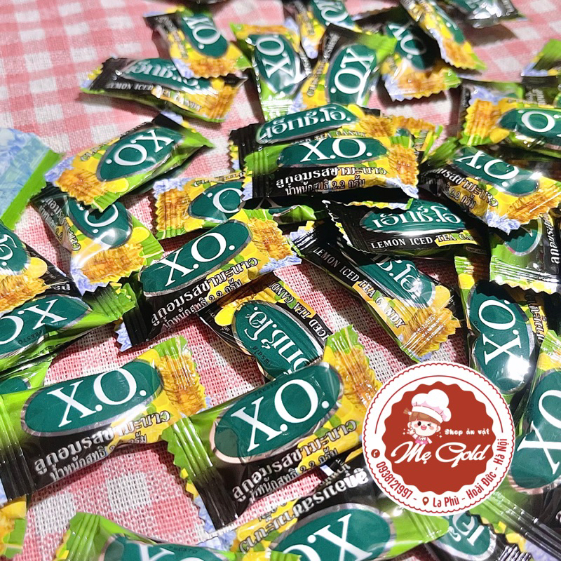 Kẹo X.O., kẹo ngậm hương trà chanh Jack&Jill Thái Lan