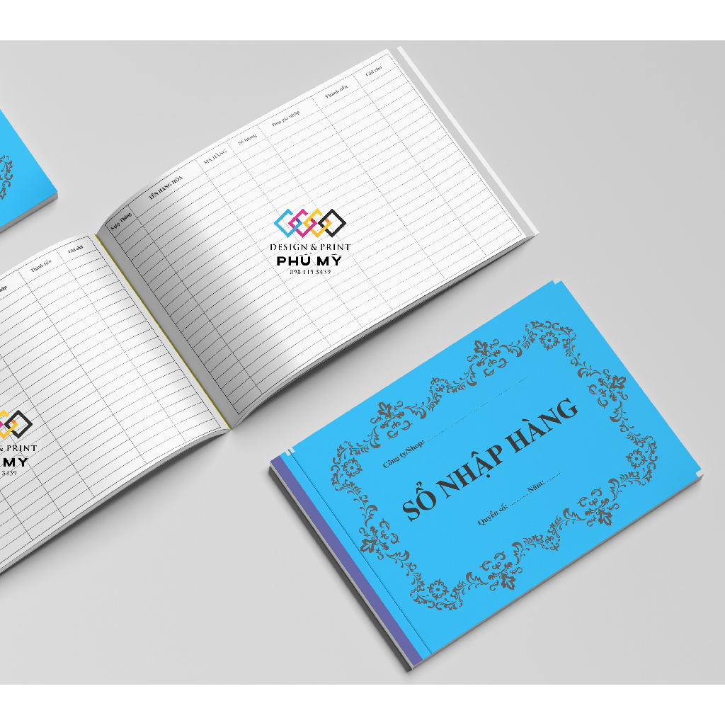 SỔ NHẬP HÀNG - BÁN HÀNG - IN 2 MẶT - 100 TRANG A4