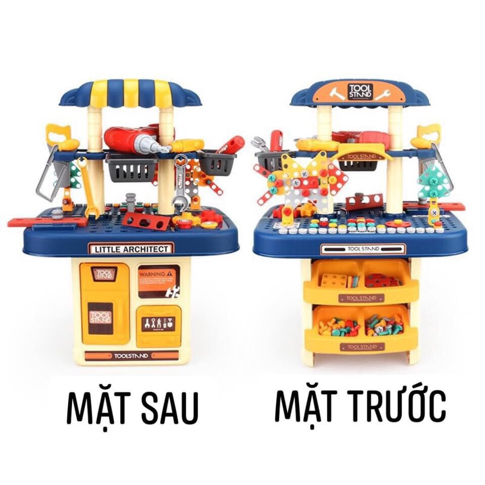 Bộ lắp ghép kĩ sư cỡ lớn 246 chi tiết kèm khoan và sách hướng dẫn