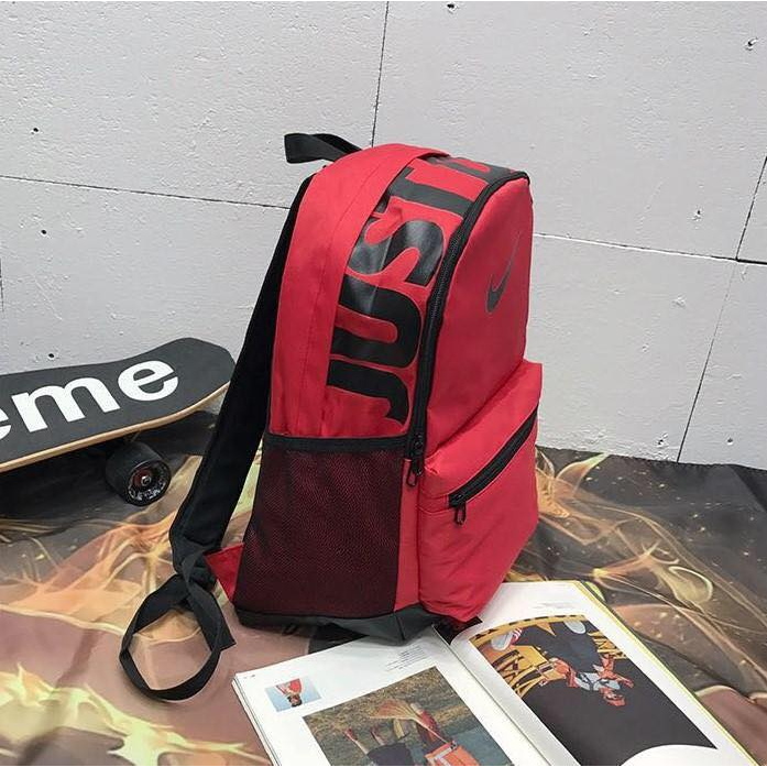 Balo JUST DO IT, thời trang thể thao, phù hợp đeo mỗi ngày, có ngăn đựng laptop 14', hàng vnxk