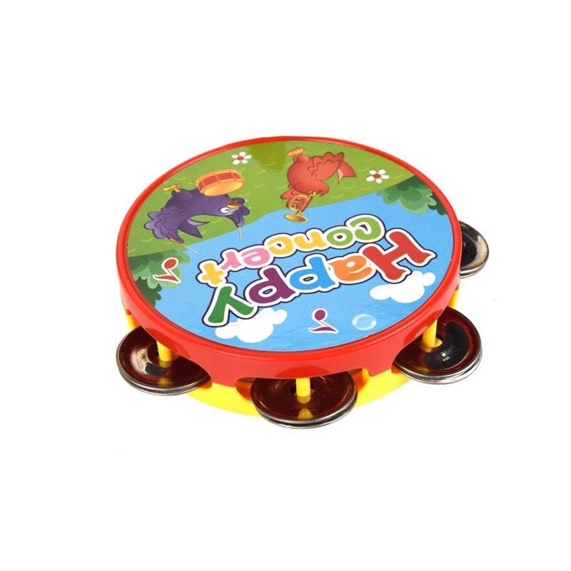 Đồ Chơi Trống Lắc Tay Bằng Nhựa Mầm Non Phèn Phèn