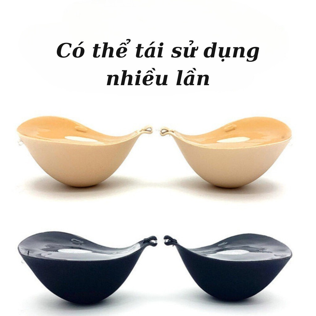 Áo Dán Nâng Ngực Đệm Dày 6cm Cài Trước Tạo Khe Siêu nâng  P41