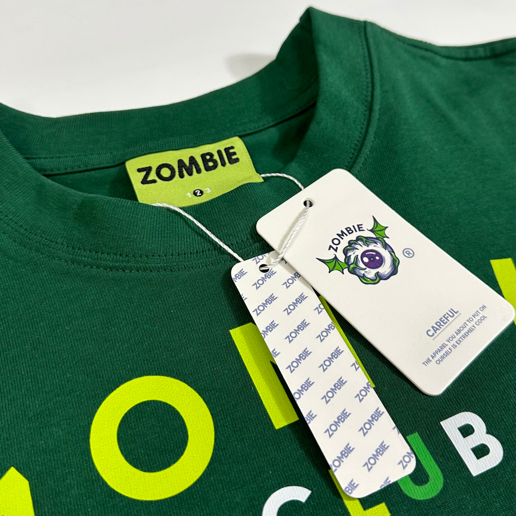 Áo thun Zombie Club x PAMIN Cute Donut vải thun cotton định lượng 250gsm ZB007