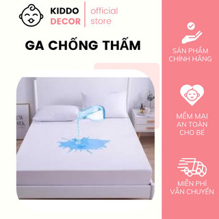 Ga chống thấm đệm cũi, giường cho bé Kiddo Decor