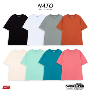 Áo Thun Rộng NATO® "Tee - 280Gsm" Oversize/Series Áo Phông Trơn Tay Lỡ Nam Nữ Cotton Unisex Cổ Tròn