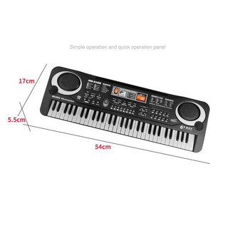 Đàn Piano 61 Phím Kèm Mic Cho Bé