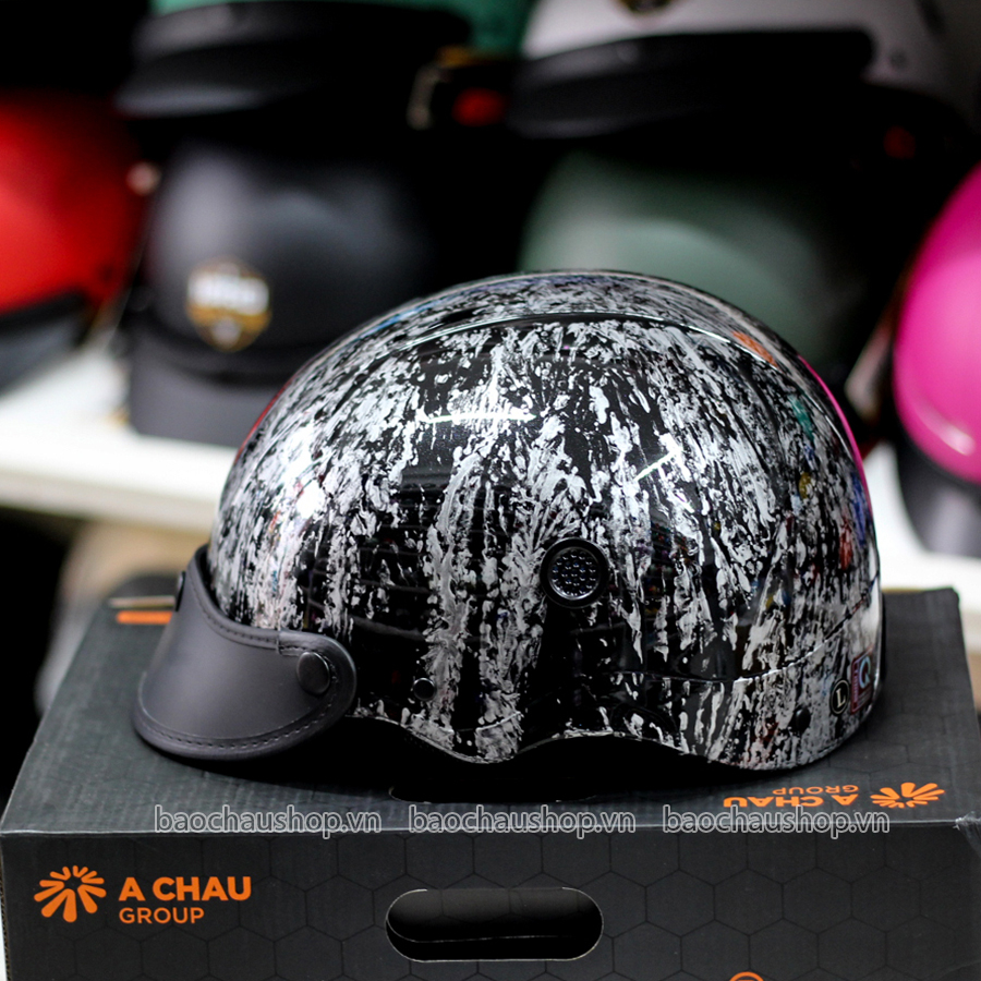 Mũ Bảo Hiểm Sơn Nhúng HPRO HP02B - BH 12 Tháng