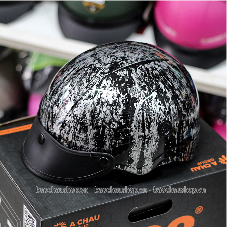 Mũ Bảo Hiểm Sơn Nhúng HPRO HP02B - BH 12 Tháng