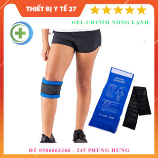 [ Hàng mới ] Túi Chườm Đá Dạng Gel - Dùng sau phẫu thuật chấn thương có thể tái sử dụng - kèm dây buộc