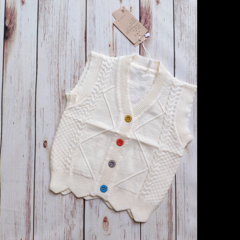 Áo gile len cho bé 7 - 15kg hàng Quảng Châu cao cấp siêu đẹp