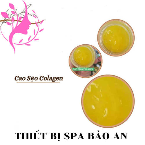 Cao Sẹo,Cao Sẹo Collagen, Ghen Sẹo Collagen Kem Sẹo Phục Hồi Tái Tạo Da trong Spa