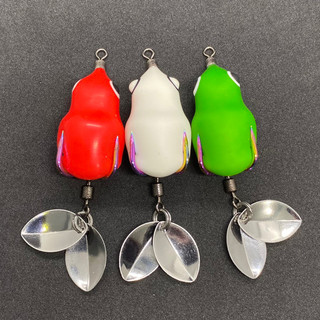  nhái hơi mồi câu lure f1 chống vướng tốt siêu nhạy cá có màu trắng Ngọc trinh mồi câu lure c 