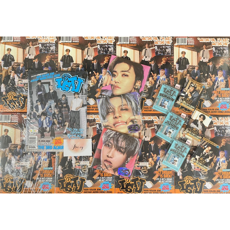Có sẵn bộ ảnh NCT DREAM - ISTJ nguyên seal