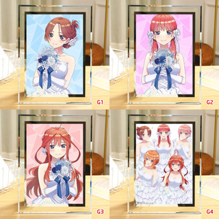 Tranh Kính Để Bàn Anime Gotoubun no Hanayome