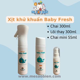 Xịt diệt khuẩn khử mùi Baby Fresh xịt khuẩn đồ chơi cho bé Joona Baby