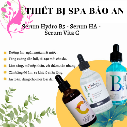 Serum Hydro B5,Serum B5 Phục Hồi-Serum Vitamin C,Serum VitaminC Làm Trắng Da - Serum HA,HA Cấp Ẩm, Căng Bóng