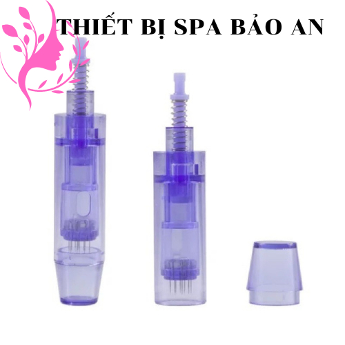 Kim nano,Kim phi kim 12 36 xanh cấy tinh chất, Đầu máy lăn kim cấy phấn,cấy tả, hồng sâm trong spa dùng cho máy phi kim