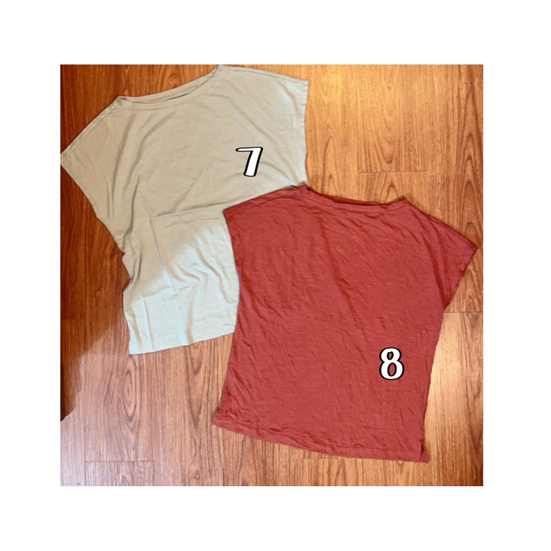 Áo tay hến cotton xuất Nhật nữ nhiều màu