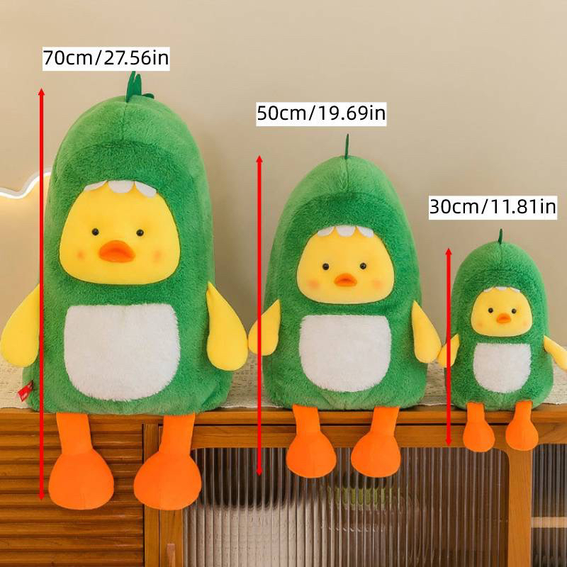 Gấu Bông Khủng Long Biến Hình Thành Vịt - Thỏ - Voi - Gấu Cosplay Siêu Đáng Yêu Size 30cm