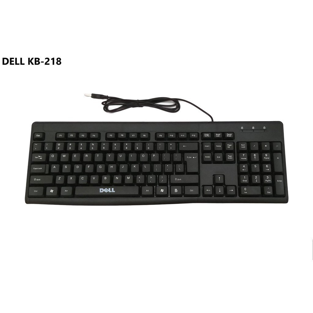 Bàn Phím Máy Tính Văn Phòng Có Dây Dell Kb-218 Thời Trang
