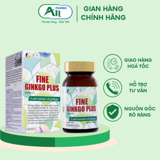 [CHÍNH HÃNG]Viên uống bổ não tăng cường trí nhớ Fine ginkgo plus Nhật Bản hộp 400 viên