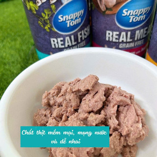 Pate cho mèo lon 400g SNAPPY TOM -  SNAPPY TOM REAL FISH