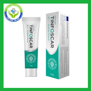 Gel mờ sẹo tinfoscar giúp giảm sự hình thành sẹo, làm mịn, cung cấp độ ẩm và đều màu da tuýp 10g mờ sẹo