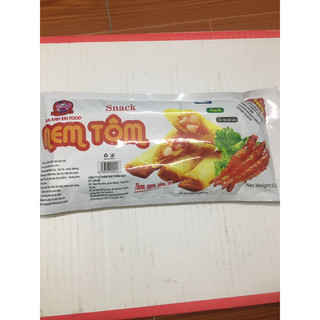 Snack nem tôm thơm ngon khó cưỡng