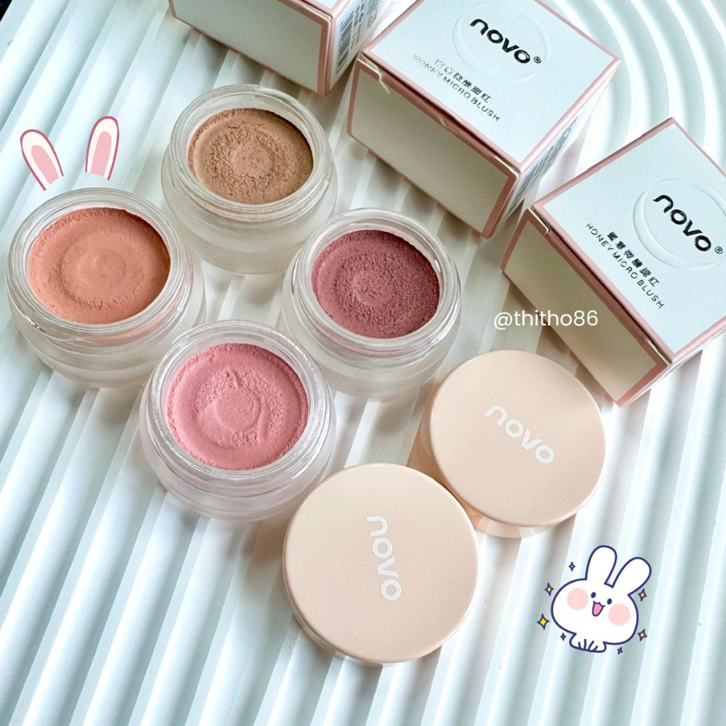 Má Hồng Kem Bùn Lì NOVO Honey Micro Blush 5885