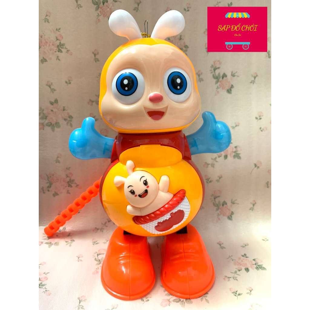 LỒNG ĐÈN BÉ ONG NHẢY MÚA CHO BÉ