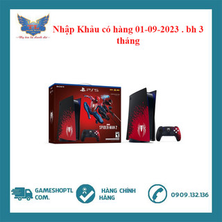 Máy game ps5 standard edition marvels spider-man 2 limited edition