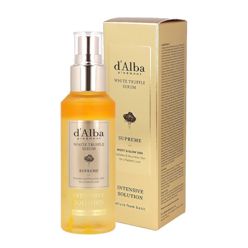 Tinh Chất Dạng Xịt d’Alba White Truffle Serum cấp ẩm căng bóng da