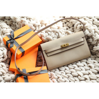 Túi đeo chéo HM Clutch Korea chất da thật size 20cm fullbox