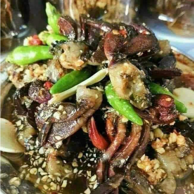 Ba khía trộn cà mau vừa ăn không chất bảo quản
